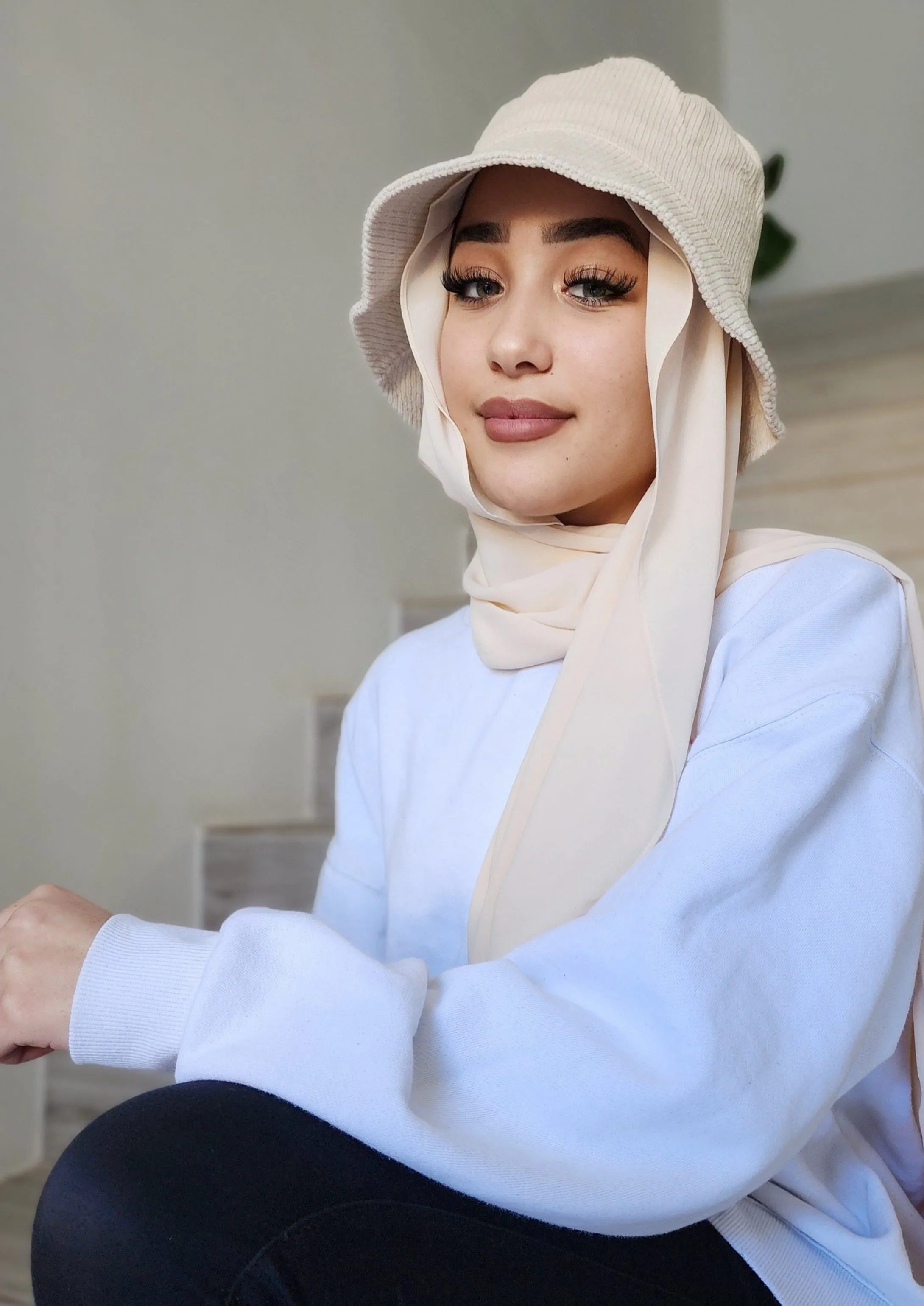 Bucket Hat Hijab Set
