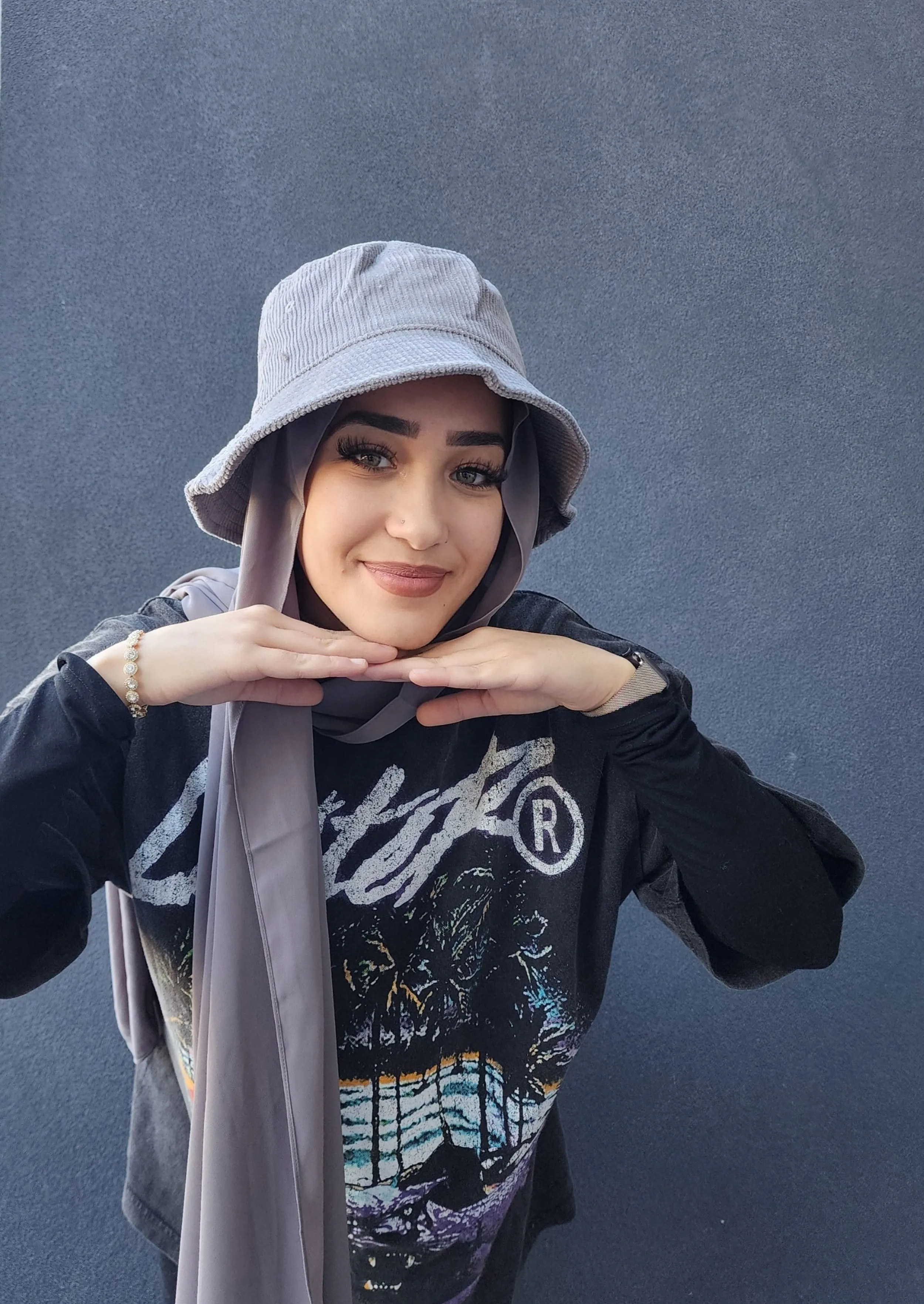 Bucket Hat Hijab Set