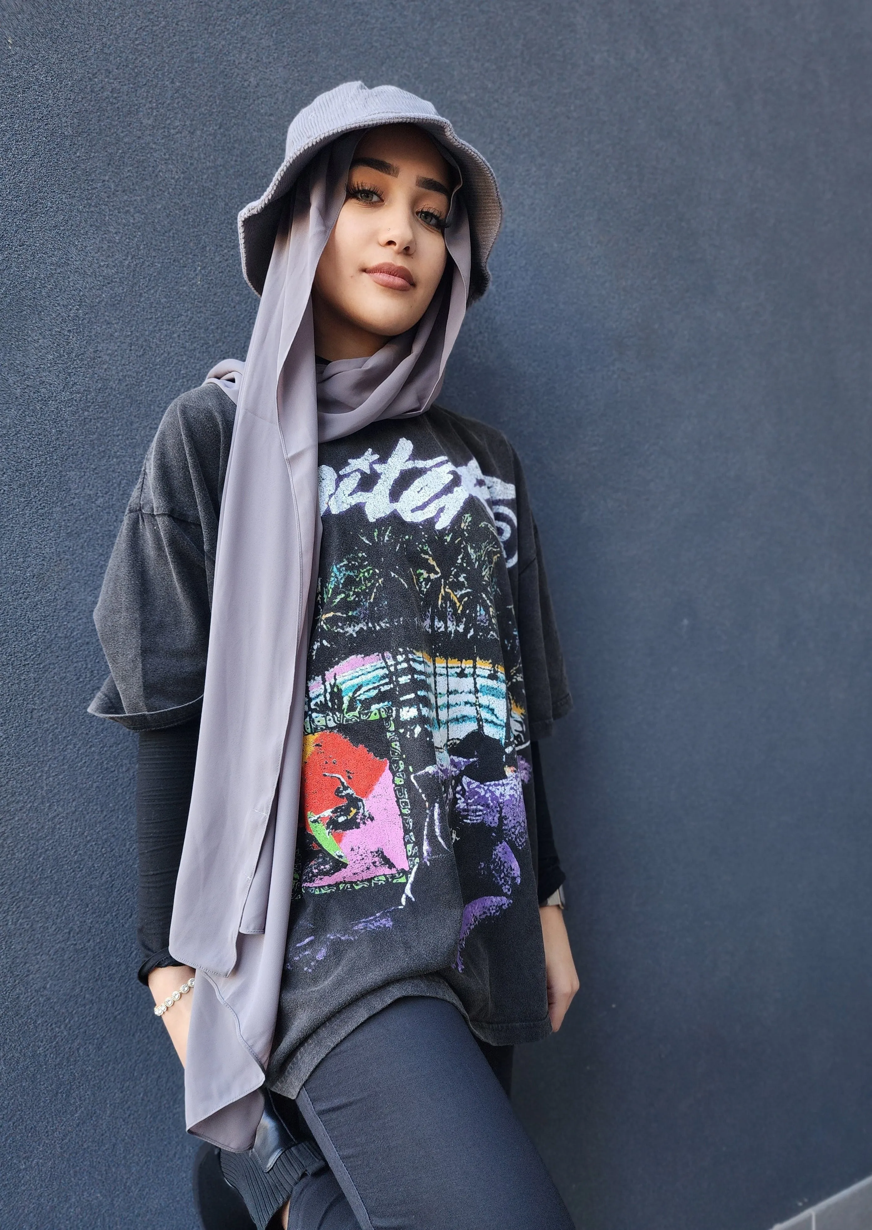 Bucket Hat Hijab Set