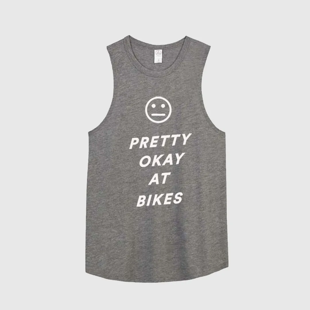 Pretty Okay at Bikes® Women's Tank Upcycle