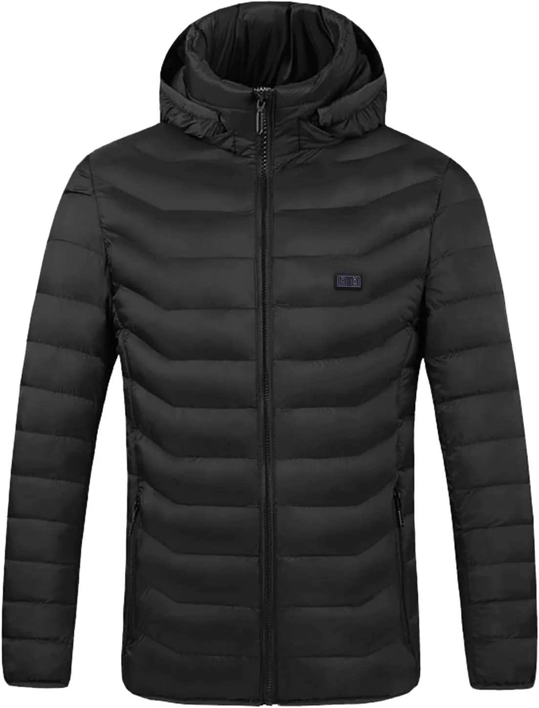 SHAOBGE Women Winter Coat Fashion Female Heating Piece Coat Male Coat Smart Charging Heating Lightweight Down Coats for