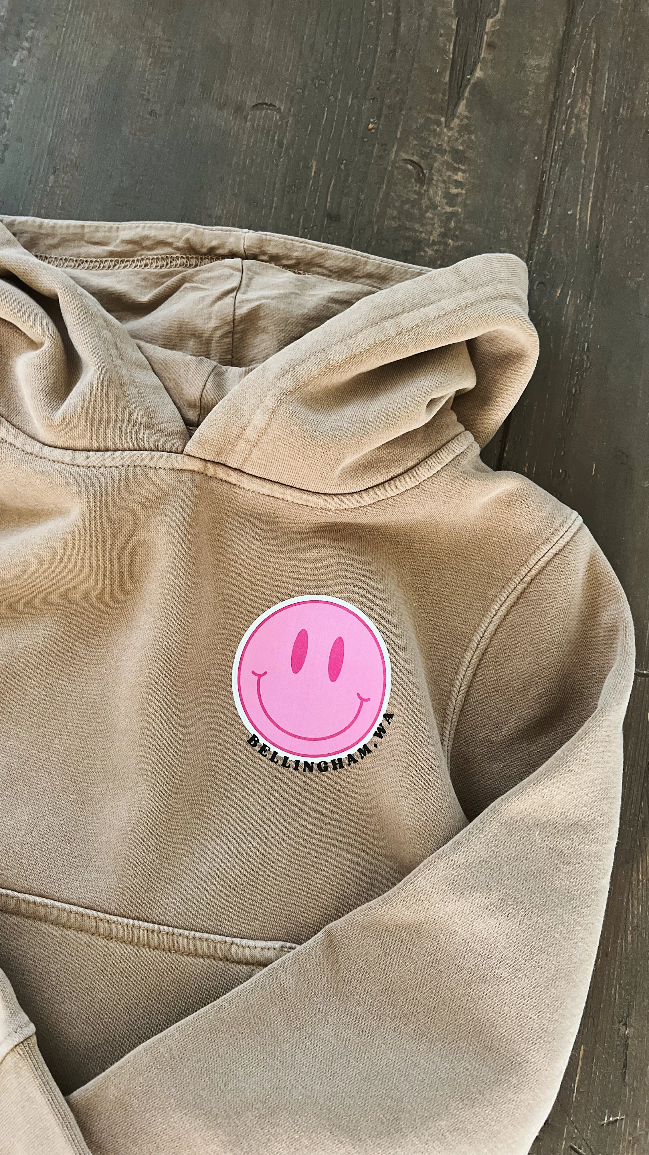 Smiley Bellingham, WA Hoodie
